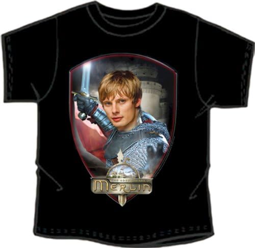 Merlin BBC Official 'Arthur' Design Collectable T-shirt Adult Xl