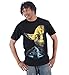 Star Wars Return of the Jedi Last Battle Yoda Black Adult T-Shirt Tee
