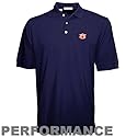 Cutter & Buck Auburn Tigers Navy Blue DryTec Championship Polo