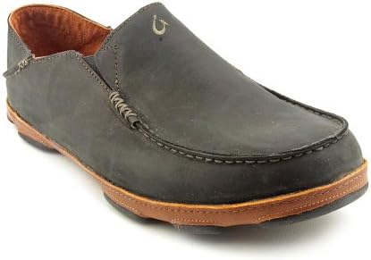 Mens Olukai Moloa Shoes Dark Java/Toffee