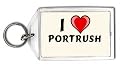 I Love Portrush Keychain