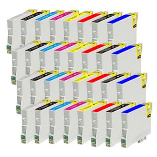 4x Full Set of Epson T0540 ->T0549 (32 Inks) 