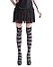 HDE Women's Cute Tattoo Print Stockings Novelty Design Sheer Tights Pantyhose