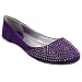 Bamboo by Journee Shining Faux Suede Flats