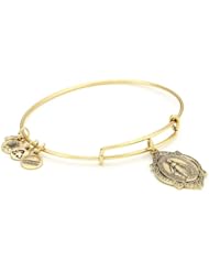 Alex and Ani "Bangle Bar" Mother Mary Expandable Wire Bracelet