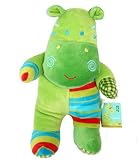 Plush, stuffed soft hippo baby toy, Selvatic