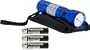 SE 8 LED + 1 Laser Pointer Flashlight, Blue