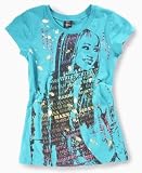 Hannah Montana Girls Foiled Screenprint Tee