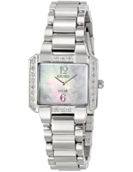 Seiko Womens SUP211 Analog Display Japanese Quartz Silver Watch