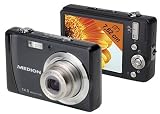 41bQRfxUmzL. SL160  Medion Life P43008 Digitalkamera (14 Megapixel, 3 fach opt. Zoom, 7,6 cm (3 Zoll) Display, bildstabilisiert) silber