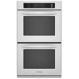 KitchenAid KEBS278SWH 27 Double Wall Oven - White