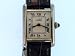 Vintage/Antique watch: Pre-owned Women's Cartier Watch Must de Sterling Silver RARE WHITE Dial Swiss Precision Quartz Movement Ca. 1993