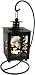 Black Hanging Floral Tealight Lantern