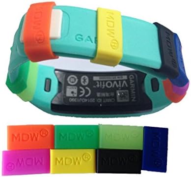MDW 7 pack Secure Silicon Fastener Ring for Garmin Vivofit to Fix the Band Clasp Fall Off Problem,dont Lose Your Garmin Vivofit! Only the Fastener Ring Not Include Replacement Wristband