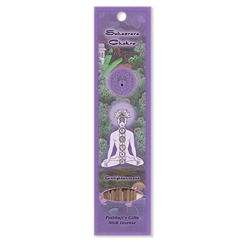 Prabhuji's Gifts - Hand Rolled Incense - Sahasrara Chakra - 10 Stick(s)