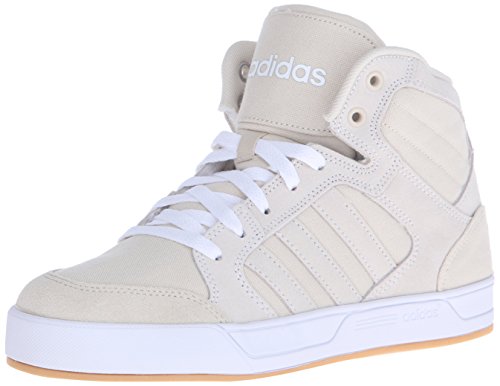 adidas NEO Women's Raleigh Mid W Casual Sneaker,Brown/Brown/White,8.5 M US