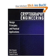 Cryptography Engineering: Design Principles and Practical Applications