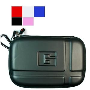 GPS 5 Inch Carrying Case for Garmin Nuvi 5000 1490T 1450 TomTom XXL 530S XXL 540S Magellan Mestro 5310 (GunMetal) + Wisdom*Courage Wristband