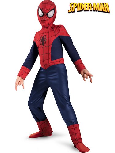 Boys Ultimate Spider-Man Classic Child Halloween Costume