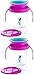 Wow Baby Wow Cup 360 Spill Free Training Cup - Pink/Teal - 7 oz - 2 Count
