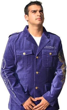 Ed Hardy Men's Velvet Jacket