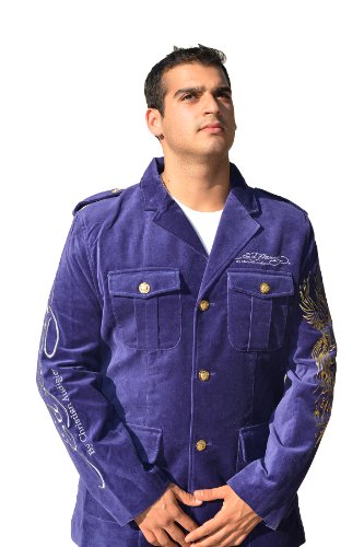 Ed Hardy Men's Velvet Jacket