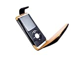 Black PU Leather Case Cover Holder for Apple iPod Nano 4th Gen Generation 4G new Nano-Chromatic 8GB & 16GB