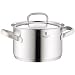 WMF Gourmet Plus 18/10 stainless steel high casserole with lid 24cm/5.7ltr