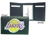 Los Angeles Lakers NBA Embroidered Leather Tri-Fold Wallet