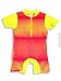 Backflips - Girls Wetsuit, Yellow, Rasberry
