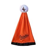 Balitmore Orioles Plush MLB Baseball with Attached Security Blanket by Coed Sportswear