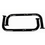 Omix-Ada 11504.04 Tubular Black Nerf Bar (Pair) For Jeep Wrangler