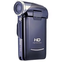 DXG DXG-569VK 5.0 Megapixel Ultra-Slim High-Definition Digital Video Camera In Box (Black)