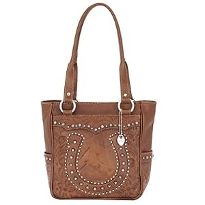 American West Everyday Cowgirl Zip-Top Tote