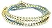 Ettika Gold Colored 4x Wrap Rhinestone Crystal title=
