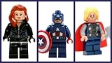LEGO® SuperheroesTM Avenger Team - Black Widow Thor & Captain America
