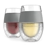 FREEZETM  Cooling Wine Glasses (Set of 2) by HOST