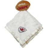 NFL Gerber Kansas City Chiefs Infant Football Security Blanket - White at Amazon.com