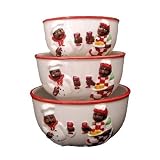 3PC BOWL SET, SERVING BOWLS AUNT JEMIMA