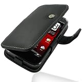 PDair Leather Case for HTC Rezound - Book Type (Black)