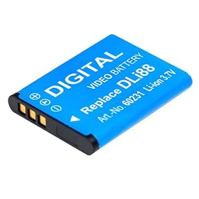 Invero HIGH QUALITY Battery for Sanyo Xacti VPC-CG20 VPC-CG 20 VPCCG