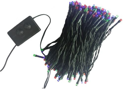 QCLED Usb Powdered 500 LED Farily String indoor and Outdoor Garden Light 50m 165ft (Multi-color)