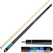 Minnesota Fats RCLAVA1 Liquid Lava Lightup Cue, Blue