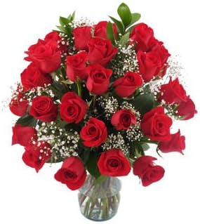Gorgeous Three Dozen Rose Bouquet for Delivery-with Vase 36 Red Roses for a Special Ocassion