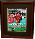 Reggie Bush signed USC Trojans Sports Illustrated 16x20 Photo Custom Framed