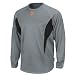 MLB San Francisco Giants Crew Tech Fleece Pullover, Pro Granite/Pro Black, Large