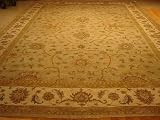 12x18 Hand Knotted Oushak Pakistan Rug - 12'1x18'0