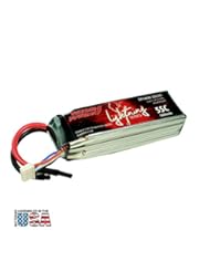 Sports: 11.1V 1800mAh 3-Cell LiPo RC Battery For Professional Radio Controlled Model Hobbyist Car, Helicopter, Airplane, Aircraft, Boat, Submarine, Tank - Exell Battery