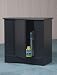 10/20 Gallon 2 Door Aquarium Stand in Black Finish By Mylex Furniture