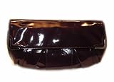 Daisy Fuentes Plum Patent Clutch Evening Bag